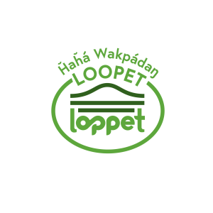 Ȟaȟá Wakpádaŋ Loopet Loppet logo on RaceRaves