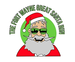 Fort Wayne Great Santa Run 5K logo on RaceRaves