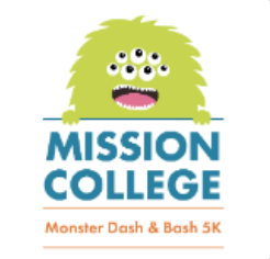 Mission College Monster Dash & Bash 5K logo on RaceRaves