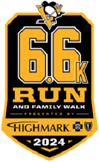 Pittsburgh Penguins 6.6K logo on RaceRaves