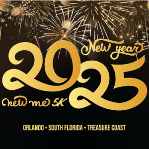 New Year New Me 5K Orlando logo on RaceRaves