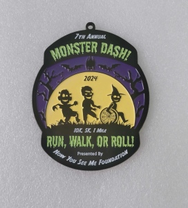 NYSM Monster Dash 10K & 5K logo on RaceRaves