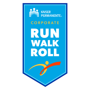 Kaiser Permanente Corporate Run, Walk & Roll logo on RaceRaves