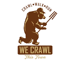 We Crawl This Town SoCal 5K & Beer Mile Relay logo on RaceRaves