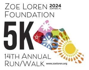 Zoe Loren Foundation 5K logo on RaceRaves