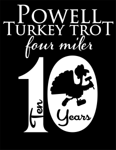 Powell Turkey Trot logo on RaceRaves