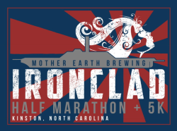 Mother Earth Brewing Ironclad Half Marathon & 5K logo on RaceRaves