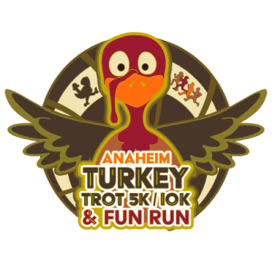 Anaheim Turkey Trot 5K, 10K & Fun Run logo on RaceRaves