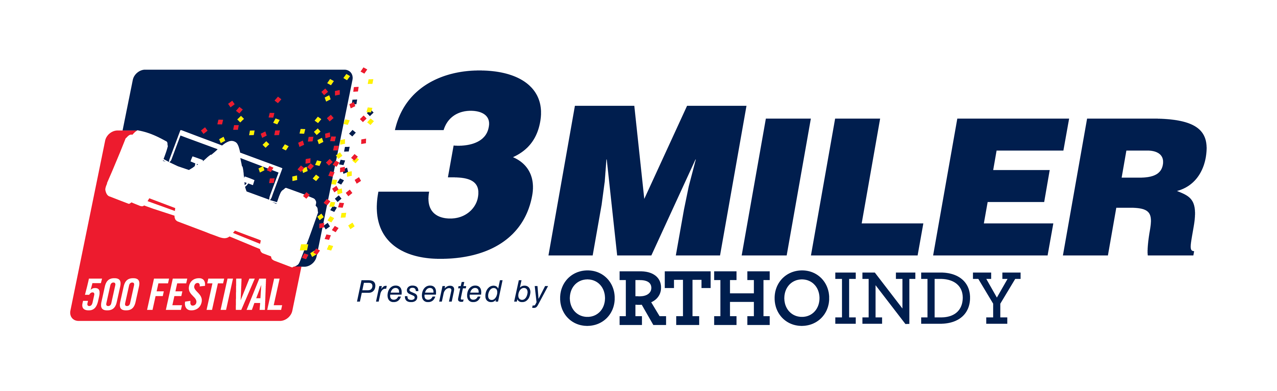 500 Festival 3-Miler logo on RaceRaves