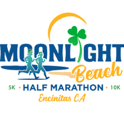 Moonlight Beach Half Marathon logo on RaceRaves