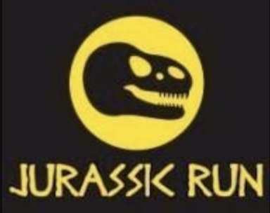 Jurassic Run 5K logo on RaceRaves