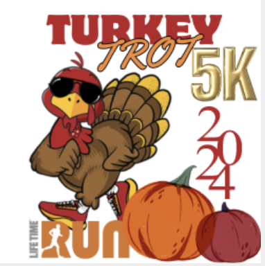 Life Time Turkey Trot Las Vegas logo on RaceRaves