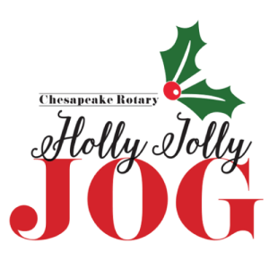 Chesapeake Rotary Holly Jolly Jog logo on RaceRaves