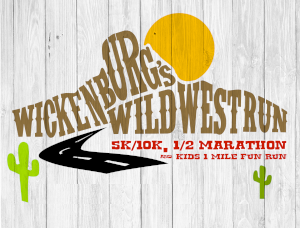 Wickenburg’s Wild West Run logo on RaceRaves