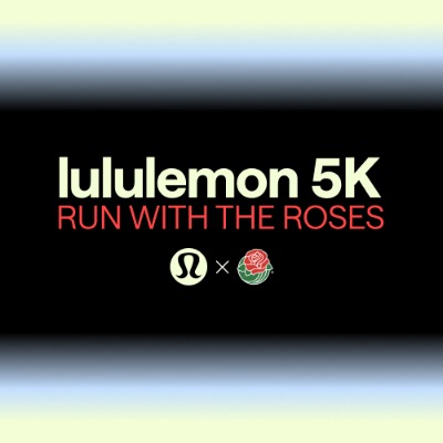 lululemon Run with the Roses 5K logo on RaceRaves