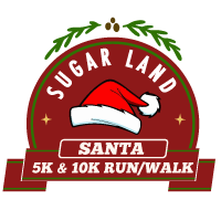 Run Houston! Sugar Land Santa logo on RaceRaves