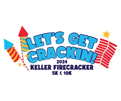 Keller Firecracker 5K & 10K logo on RaceRaves