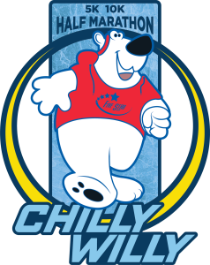 Chilly Willy 5K, 10K & Half Marathon (GA) logo on RaceRaves