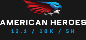 American Heroes Half Marathon, 10K & 5K logo on RaceRaves