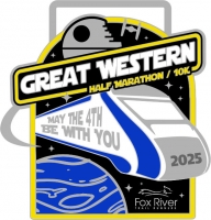 Great Western Half Marathon & 10K logo on RaceRaves