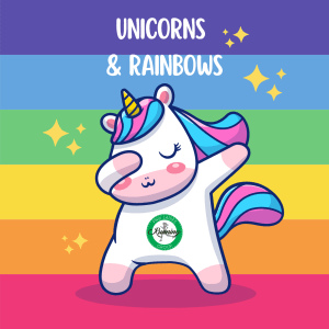 Unicorns & Rainbows 5K logo on RaceRaves