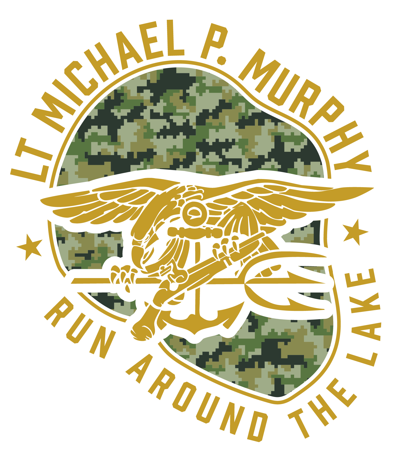 Lt Michael P. Murphy Run Around the Lake logo on RaceRaves