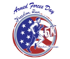 Armed Forces Day Freedom 5K logo on RaceRaves