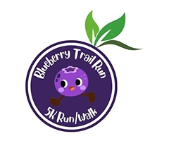 Blueberry Trail Run 5K logo on RaceRaves