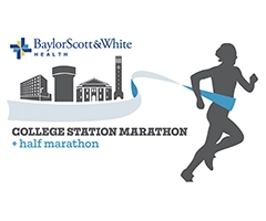 College Station Marathon & Half Marathon logo on RaceRaves