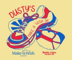 Dusty’s 5K logo on RaceRaves