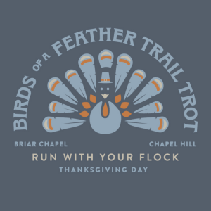 Birds of a Feather Trail Trot logo on RaceRaves