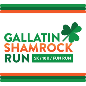 Gallatin Shamrock Run 5K & 10K logo on RaceRaves