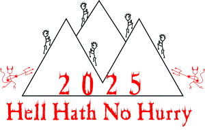 Hell Hath No Hurry logo on RaceRaves