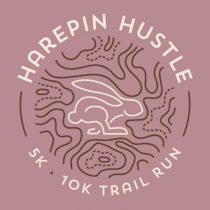 Harepin Hustle Trail Run logo on RaceRaves