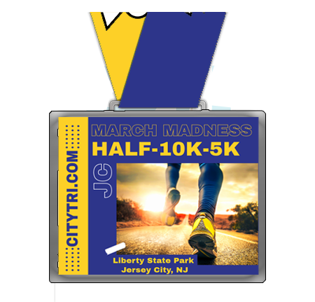 March Madness Half Marathon, 10K & 5K (NJ) logo on RaceRaves