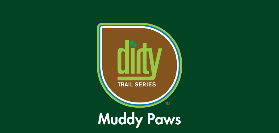 Muddy Paws 5 and 10 Miler logo on RaceRaves