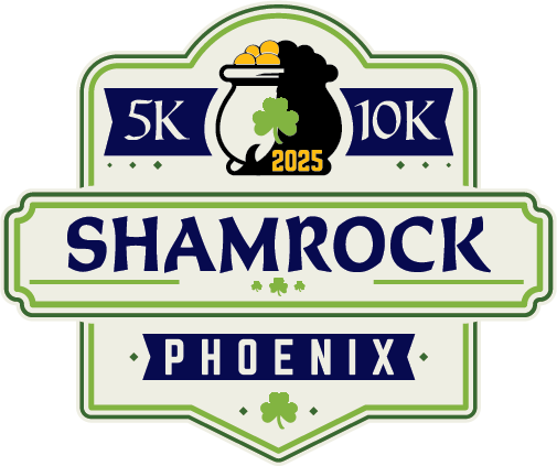 Phoenix Shamrock 10K & 5K logo on RaceRaves