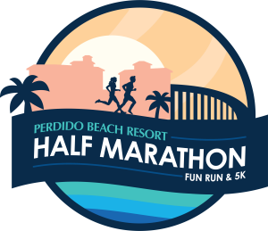 Perdido Beach Resort Half Marathon logo on RaceRaves