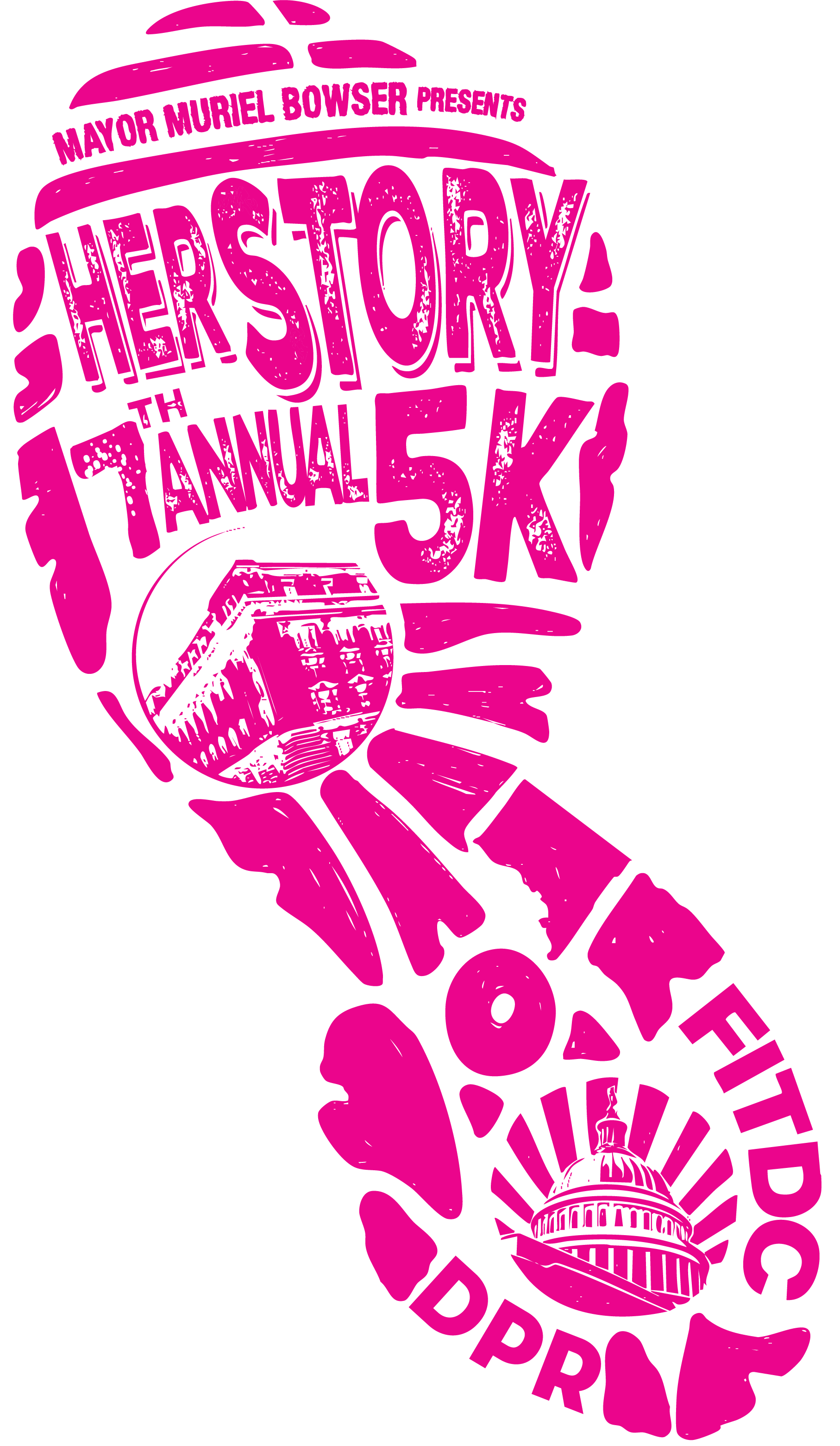 FITDC HerStory 5K logo on RaceRaves
