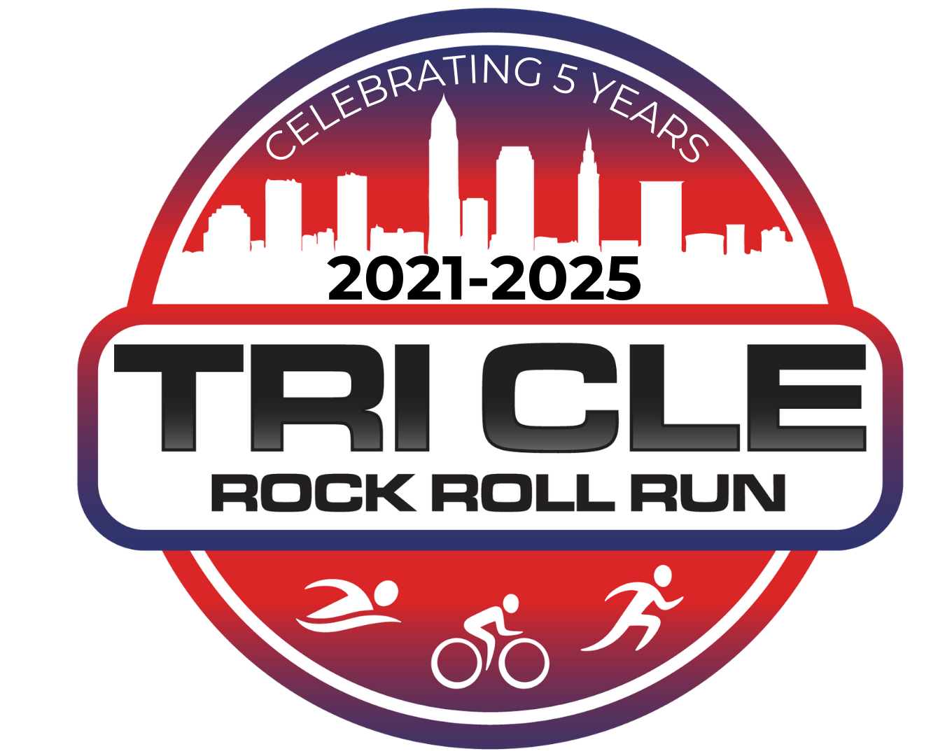 Tri CLE Rock Roll Run logo on RaceRaves