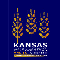 Kansas Half Marathon logo on RaceRaves