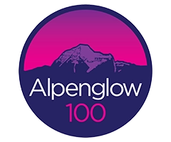 Alpenglow 100 logo on RaceRaves