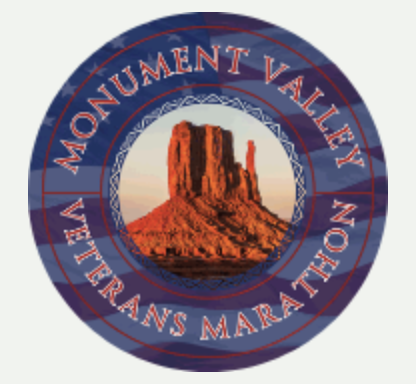 Monument Valley Veterans Marathon logo on RaceRaves