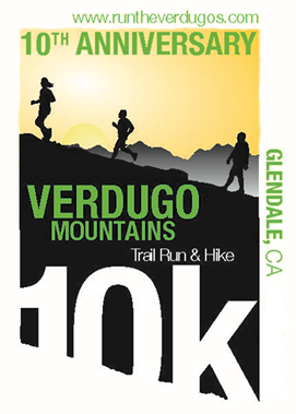 Verdugo Mountains 10K Trail Run & Hike logo on RaceRaves