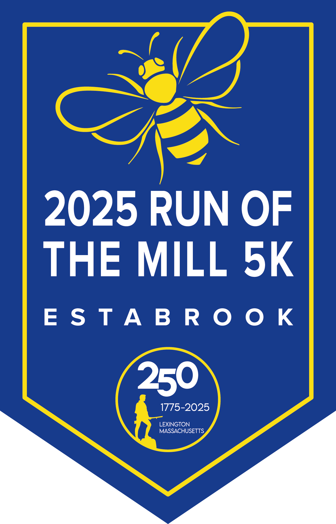 Estabrook Run of the Mill 5K logo on RaceRaves