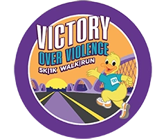 Victory Over Violence logo on RaceRaves