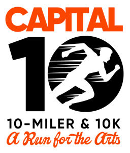 CAPITAL 10: 10-Miler & 10K – A Run for the Arts logo on RaceRaves