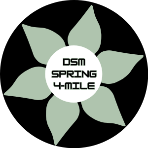 Des Moines Spring 4 Miler logo on RaceRaves