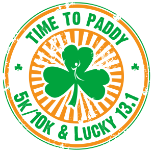 Time to Paddy 5K, 10K & Lucky 13.1 Memphis logo on RaceRaves