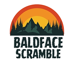 Baldface Scramble logo on RaceRaves